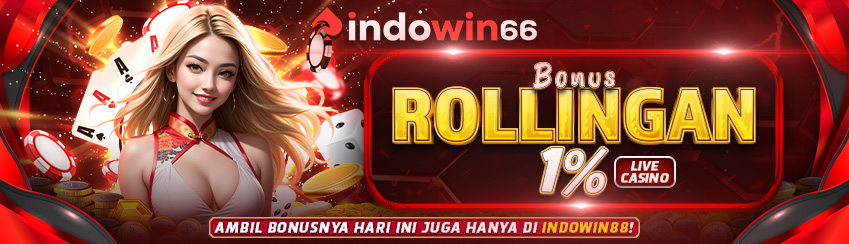 BONUS ROLLINGAN LIVE CASINO 1%