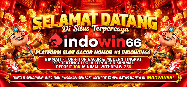 Selamat datang di situs Terpercaya Indowin66