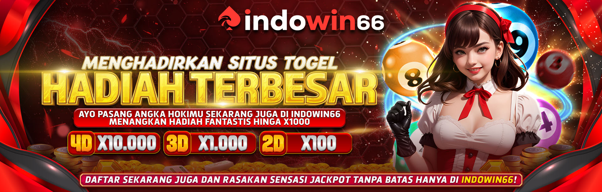 Hadiah Togel 4D Terbesar Indowin66
